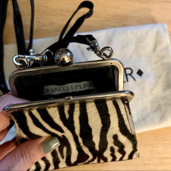 Donald J. Pliner Zebra Crossbody Mini Bag - Picture 7 of 7